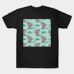 Corals and Turtles T-Shirt